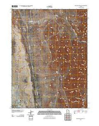 Wig Mountain NE Utah Historical topographic map, 1:24000 scale, 7.5 X 7.5 Minute, Year 2010