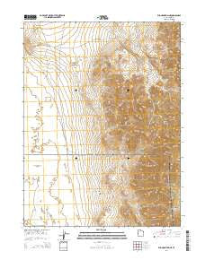 Wig Mountain NE Utah Current topographic map, 1:24000 scale, 7.5 X 7.5 Minute, Year 2014