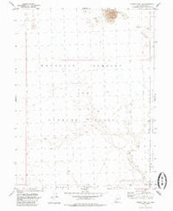 Wildcat Mountain SE Utah Historical topographic map, 1:24000 scale, 7.5 X 7.5 Minute, Year 1954