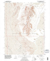 Wildcat Mountain Utah Historical topographic map, 1:24000 scale, 7.5 X 7.5 Minute, Year 1993