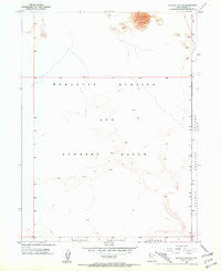 Wildcat Mtn SE Utah Historical topographic map, 1:24000 scale, 7.5 X 7.5 Minute, Year 1954