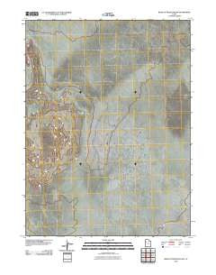 Wildcat Mountain NW Utah Historical topographic map, 1:24000 scale, 7.5 X 7.5 Minute, Year 2010