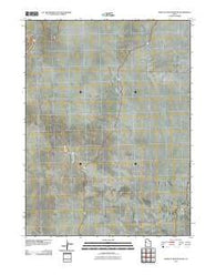 Wildcat Mountain SW Utah Historical topographic map, 1:24000 scale, 7.5 X 7.5 Minute, Year 2011