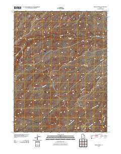 Wilkin Ridge Utah Historical topographic map, 1:24000 scale, 7.5 X 7.5 Minute, Year 2011