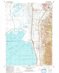 Willard Utah Historical topographic map, 1:24000 scale, 7.5 X 7.5 Minute, Year 1992