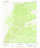 Wilson Peak Utah Historical topographic map, 1:24000 scale, 7.5 X 7.5 Minute, Year 1966