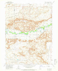 Windy Ridge Utah Historical topographic map, 1:24000 scale, 7.5 X 7.5 Minute, Year 1964