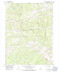 Wolf Creek Summit Utah Historical topographic map, 1:24000 scale, 7.5 X 7.5 Minute, Year 1967
