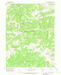 Wolf Creek Summit Utah Historical topographic map, 1:24000 scale, 7.5 X 7.5 Minute, Year 1967