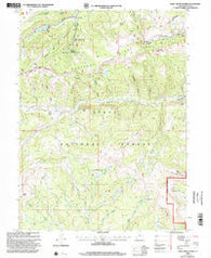 Wolf Creek Summit Utah Historical topographic map, 1:24000 scale, 7.5 X 7.5 Minute, Year 1998