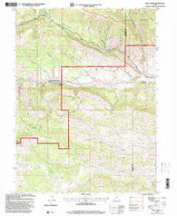 Wolf Creek Utah Historical topographic map, 1:24000 scale, 7.5 X 7.5 Minute, Year 1996