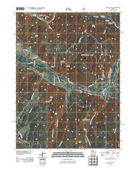 Woodland Utah Historical topographic map, 1:24000 scale, 7.5 X 7.5 Minute, Year 2011