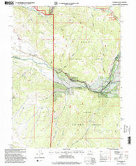 Woodland Utah Historical topographic map, 1:24000 scale, 7.5 X 7.5 Minute, Year 1998