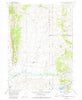 Woodruff Narrows Wyoming Historical topographic map, 1:24000 scale, 7.5 X 7.5 Minute, Year 1968