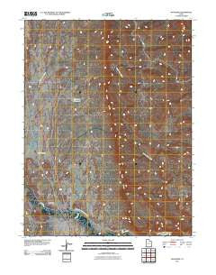 Woodside Utah Historical topographic map, 1:24000 scale, 7.5 X 7.5 Minute, Year 2011