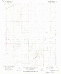 Yale Crossing Utah Historical topographic map, 1:24000 scale, 7.5 X 7.5 Minute, Year 1972