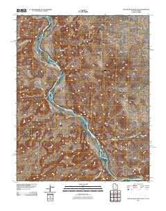 Yellow Rock Point East Utah Historical topographic map, 1:24000 scale, 7.5 X 7.5 Minute, Year 2011
