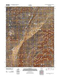 Yellowjacket Canyon Utah Historical topographic map, 1:24000 scale, 7.5 X 7.5 Minute, Year 2011