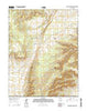 Yellowjacket Canyon Utah Current topographic map, 1:24000 scale, 7.5 X 7.5 Minute, Year 2014