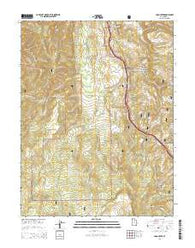 Yogo Creek Utah Current topographic map, 1:24000 scale, 7.5 X 7.5 Minute, Year 2014