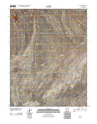 Zane Utah Historical topographic map, 1:24000 scale, 7.5 X 7.5 Minute, Year 2011