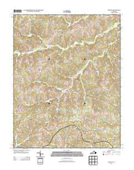 Abilene Virginia Historical topographic map, 1:24000 scale, 7.5 X 7.5 Minute, Year 2013