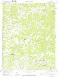 Abilene Virginia Historical topographic map, 1:24000 scale, 7.5 X 7.5 Minute, Year 1968