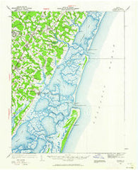 Accomac Virginia Historical topographic map, 1:62500 scale, 15 X 15 Minute, Year 1931