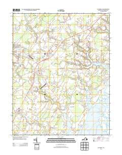 Accomac Virginia Historical topographic map, 1:24000 scale, 7.5 X 7.5 Minute, Year 2013