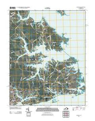Achilles Virginia Historical topographic map, 1:24000 scale, 7.5 X 7.5 Minute, Year 2011