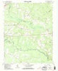 Adams Grove Virginia Historical topographic map, 1:24000 scale, 7.5 X 7.5 Minute, Year 1966