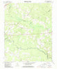 Adams Grove Virginia Historical topographic map, 1:24000 scale, 7.5 X 7.5 Minute, Year 1966