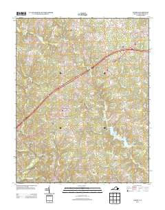 Alberta Virginia Historical topographic map, 1:24000 scale, 7.5 X 7.5 Minute, Year 2013
