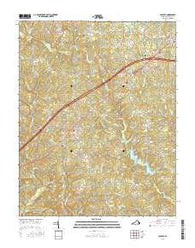 Alberta Virginia Current topographic map, 1:24000 scale, 7.5 X 7.5 Minute, Year 2016