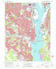 Alexandria Virginia Historical topographic map, 1:24000 scale, 7.5 X 7.5 Minute, Year 1965