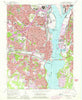 Alexandria Virginia Historical topographic map, 1:24000 scale, 7.5 X 7.5 Minute, Year 1965