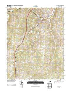 Altavista Virginia Historical topographic map, 1:24000 scale, 7.5 X 7.5 Minute, Year 2013