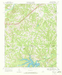 Alton Virginia Historical topographic map, 1:24000 scale, 7.5 X 7.5 Minute, Year 1968