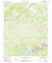 Alton Virginia Historical topographic map, 1:24000 scale, 7.5 X 7.5 Minute, Year 1968