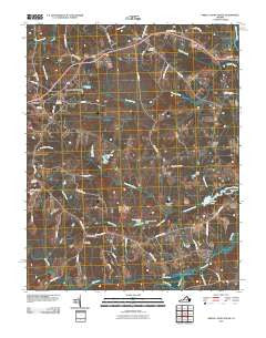 Amelia Court House Virginia Historical topographic map, 1:24000 scale, 7.5 X 7.5 Minute, Year 2010