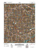 Amelia Court House Virginia Historical topographic map, 1:24000 scale, 7.5 X 7.5 Minute, Year 2010