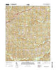 Amelia Court House Virginia Current topographic map, 1:24000 scale, 7.5 X 7.5 Minute, Year 2016