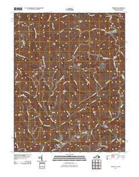 Amonate Virginia Historical topographic map, 1:24000 scale, 7.5 X 7.5 Minute, Year 2011