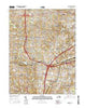 Annandale Virginia Current topographic map, 1:24000 scale, 7.5 X 7.5 Minute, Year 2016