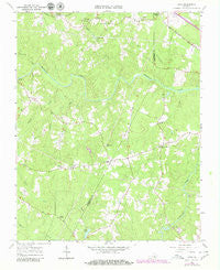 Ante Virginia Historical topographic map, 1:24000 scale, 7.5 X 7.5 Minute, Year 1963
