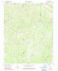 Ante Virginia Historical topographic map, 1:24000 scale, 7.5 X 7.5 Minute, Year 1963