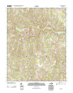 Ante Virginia Historical topographic map, 1:24000 scale, 7.5 X 7.5 Minute, Year 2013