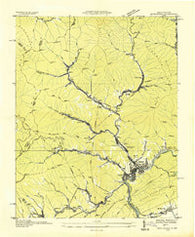 Appalachia Virginia Historical topographic map, 1:24000 scale, 7.5 X 7.5 Minute, Year 1935