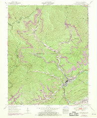 Appalachia Virginia Historical topographic map, 1:24000 scale, 7.5 X 7.5 Minute, Year 1955
