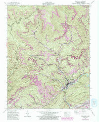 Appalachia Virginia Historical topographic map, 1:24000 scale, 7.5 X 7.5 Minute, Year 1955